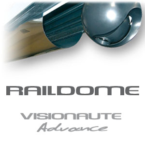 Raildome Caméra de Surveillance Mobile sur rail, une Sécurité discrète, Rapide, Précise sur Longue Distance