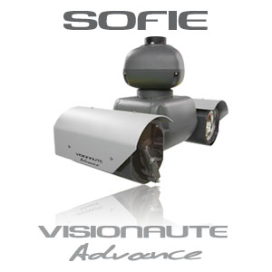 Sofie Caméra de Surveillance sur Tourelle Programmable, Fonction Jour/Nuit